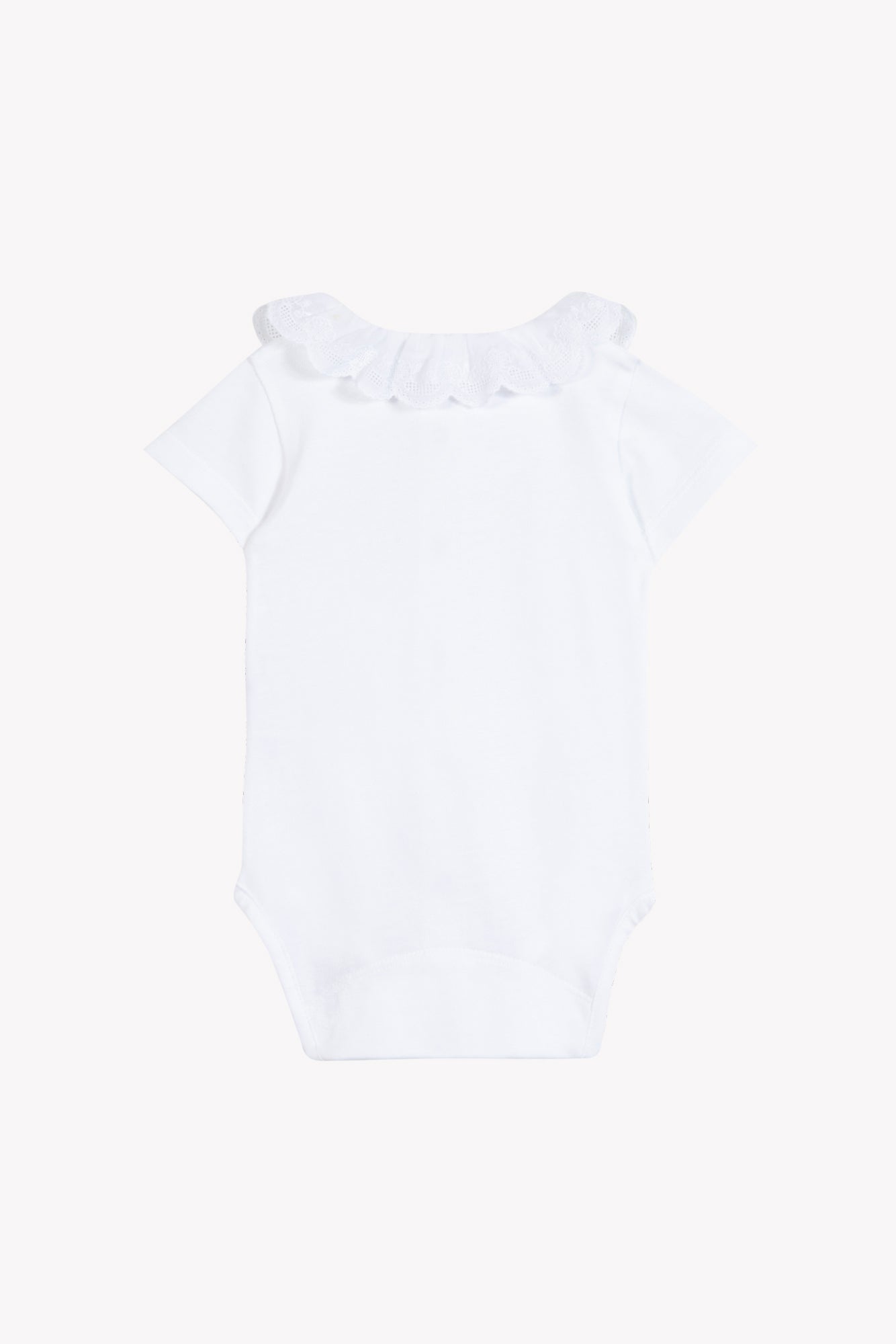 Body - Weiss Kragen Spitze