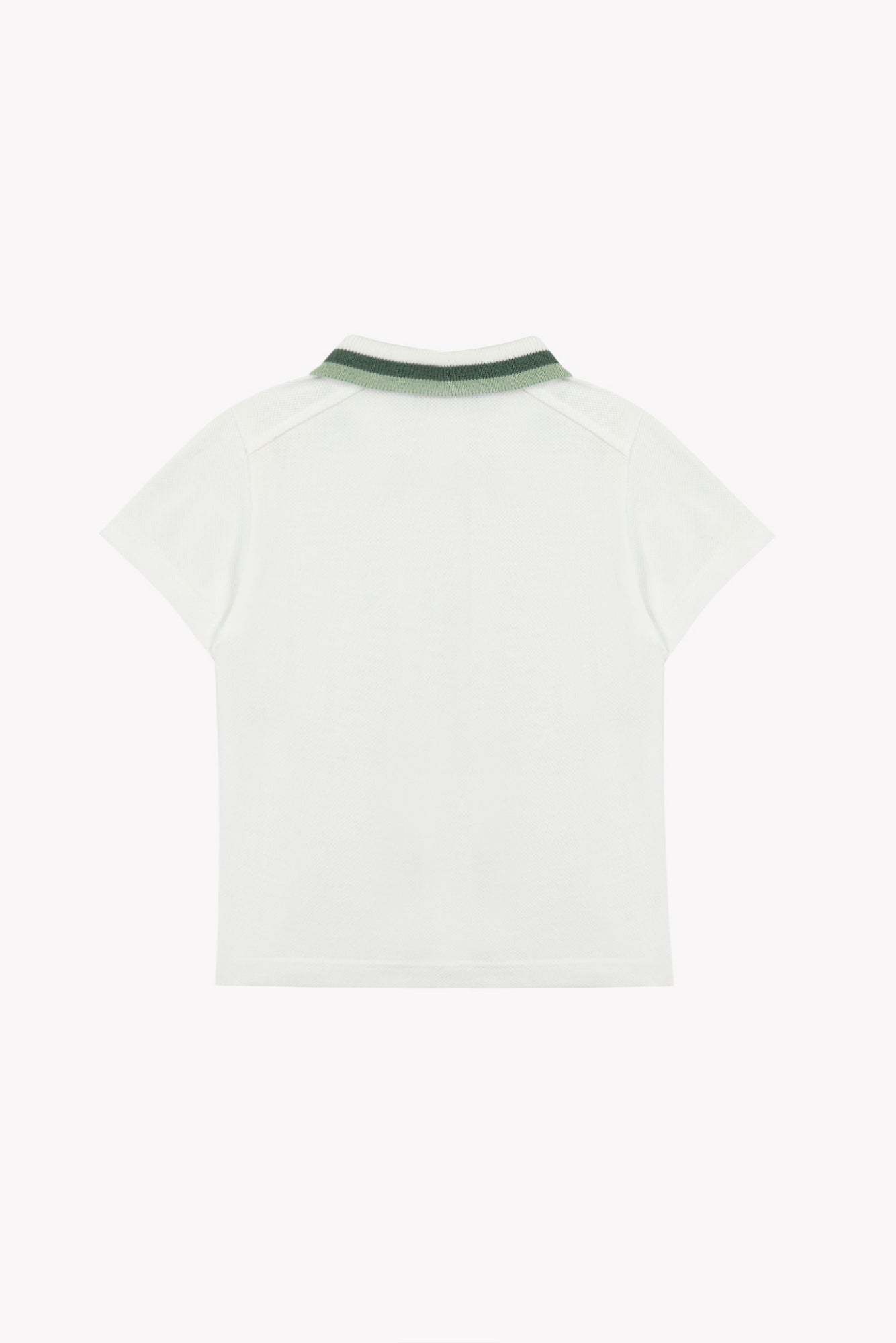 Poloshirt - Ecru Explorer-Baumwolle