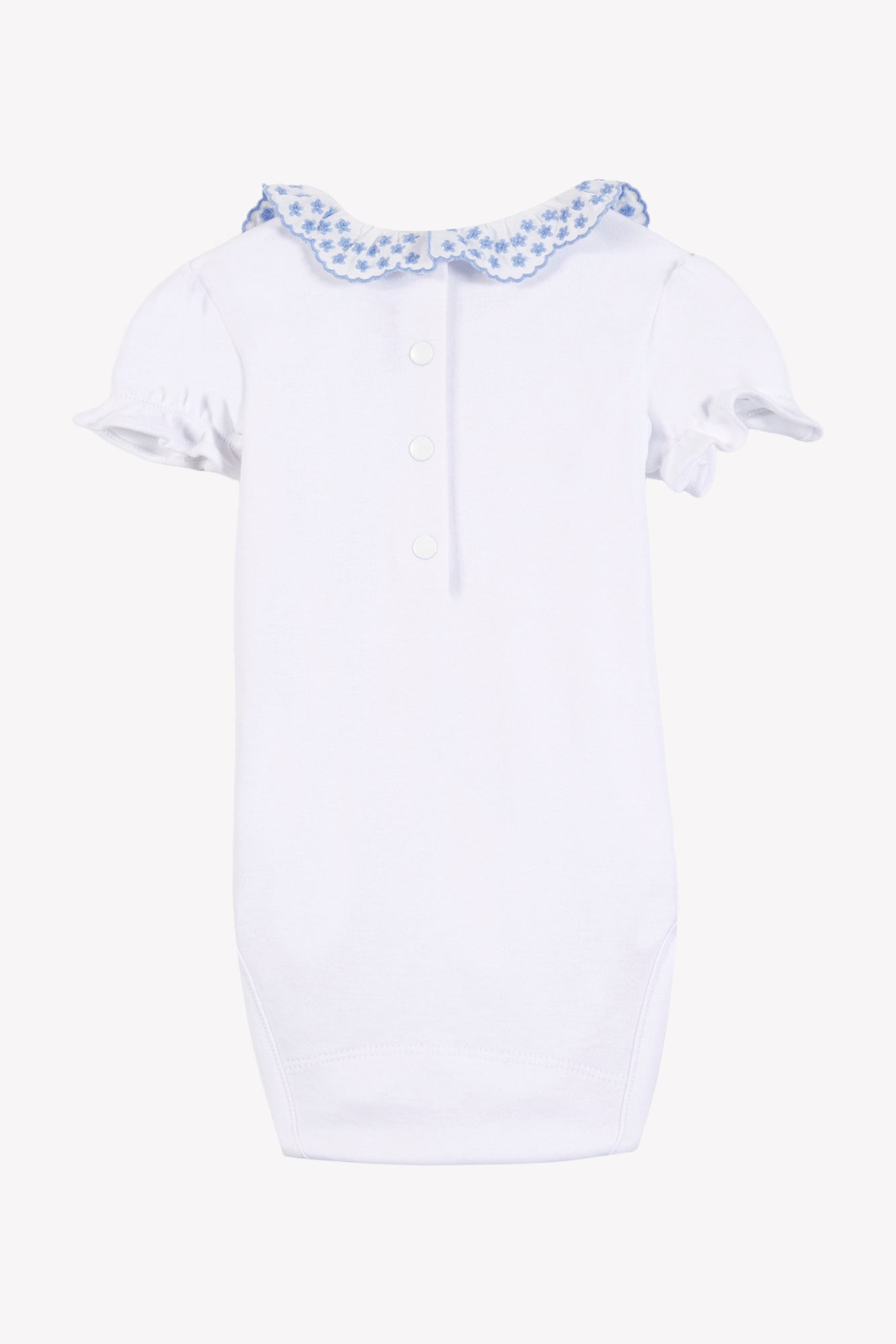Body - Blanc col broderie
