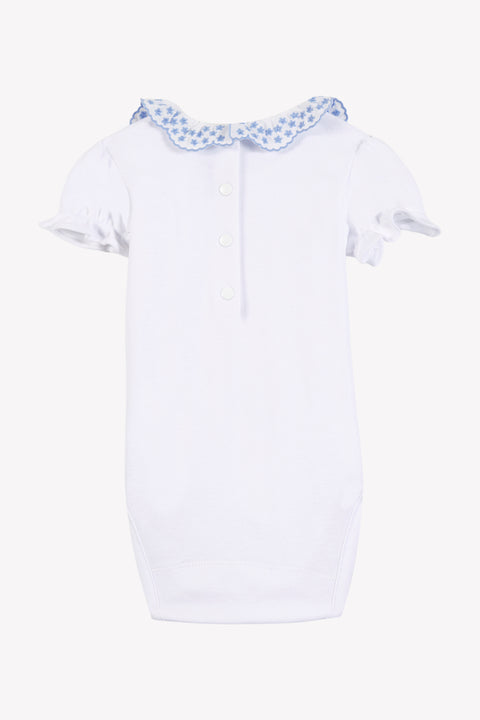 Body - Blanc col broderie - Image principale