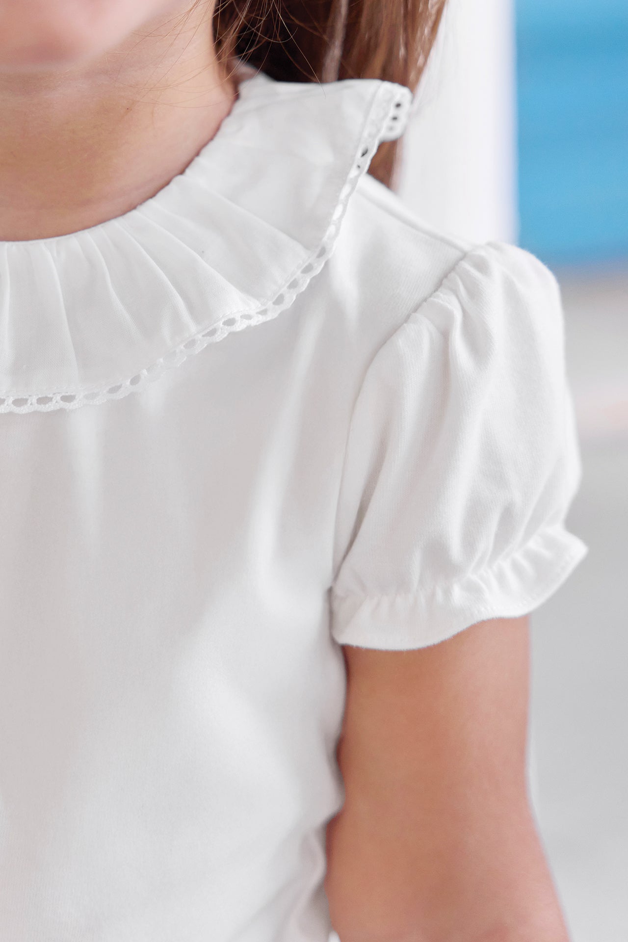 Body - Weiss Krocket-Zöpfe aus Baumwolle