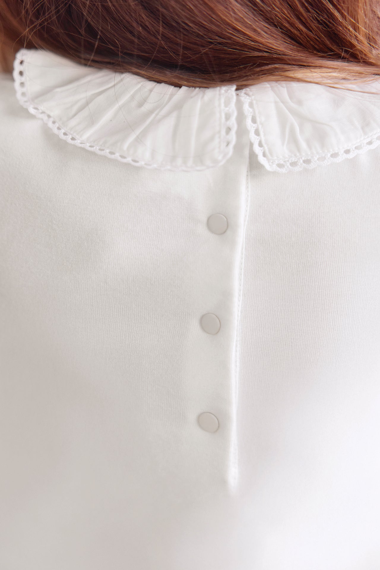 Body - Weiss Krocket-Zöpfe aus Baumwolle