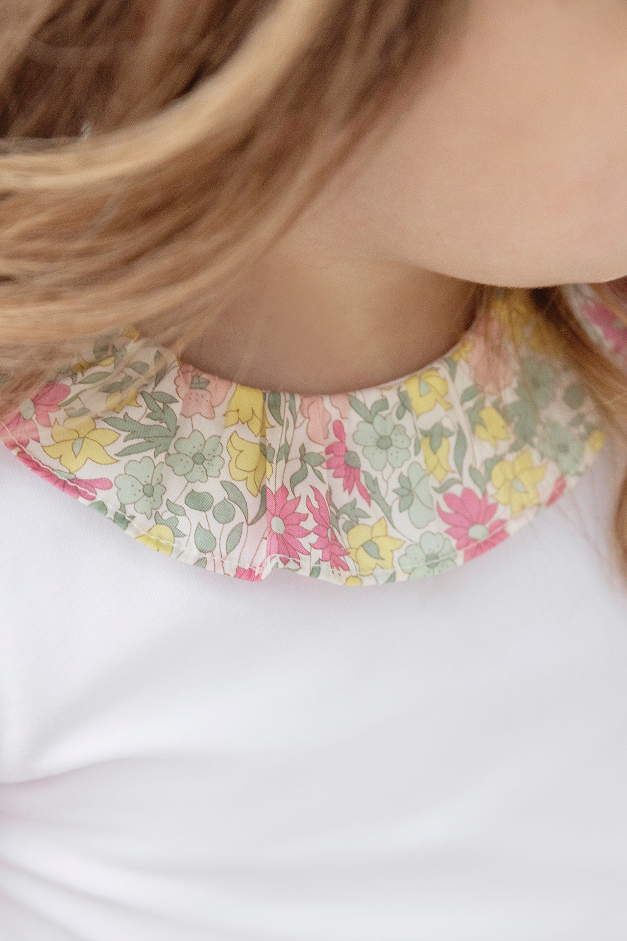 Body - Cuello con volantes Estampado tela Liberty
