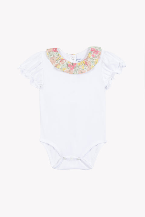 Body - Col volanté imprimé tissu liberty - Image principale
