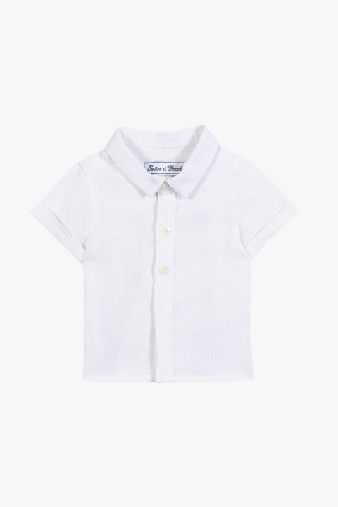 Shirt - White Linen - Image principale
