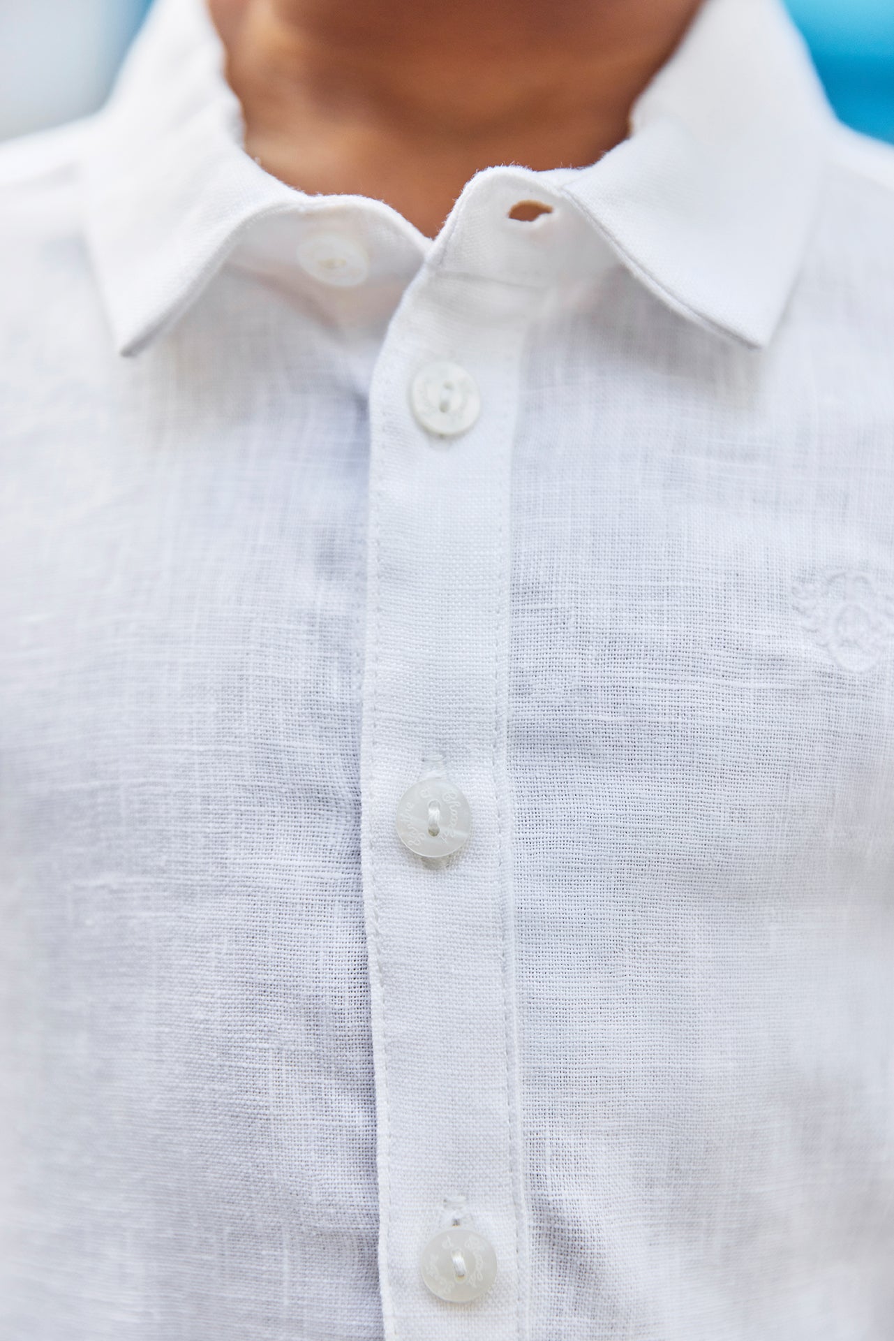 Shirt - Weiss Leinen