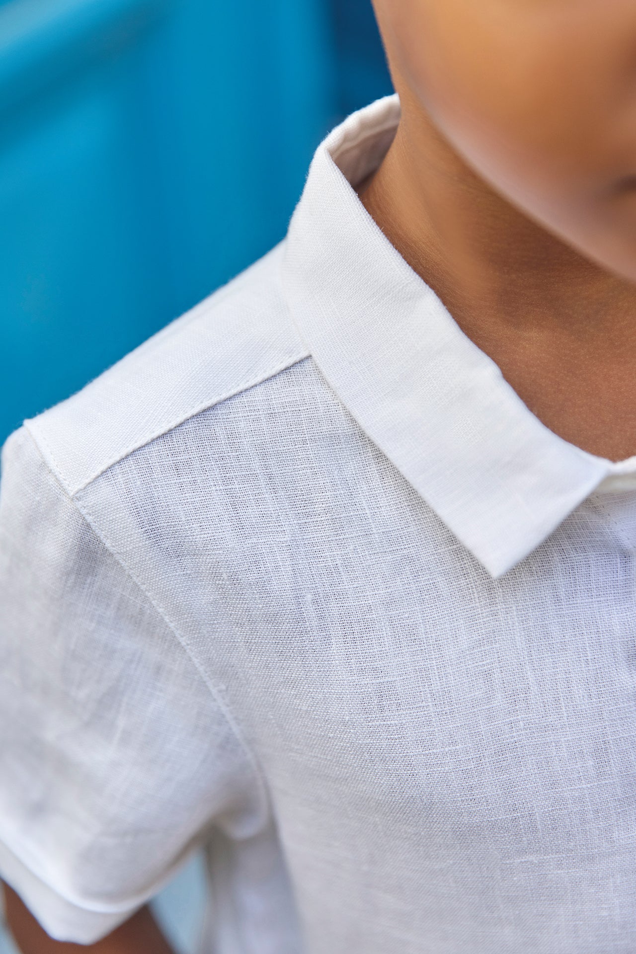 Shirt - Weiss Leinen