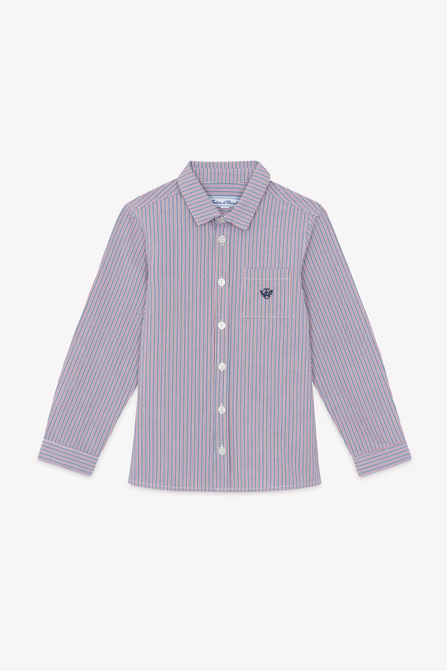 Shirt - Orange Streifens - Image principale