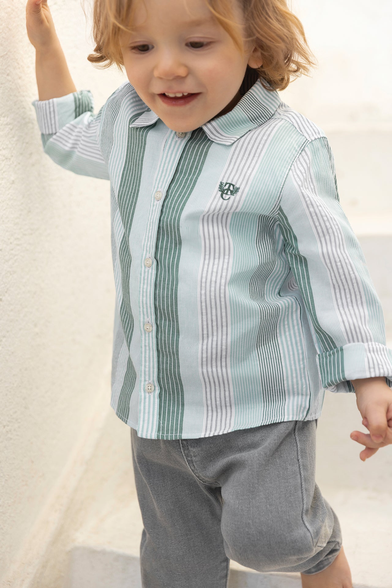 Chemise - Kaki coton écusson TC