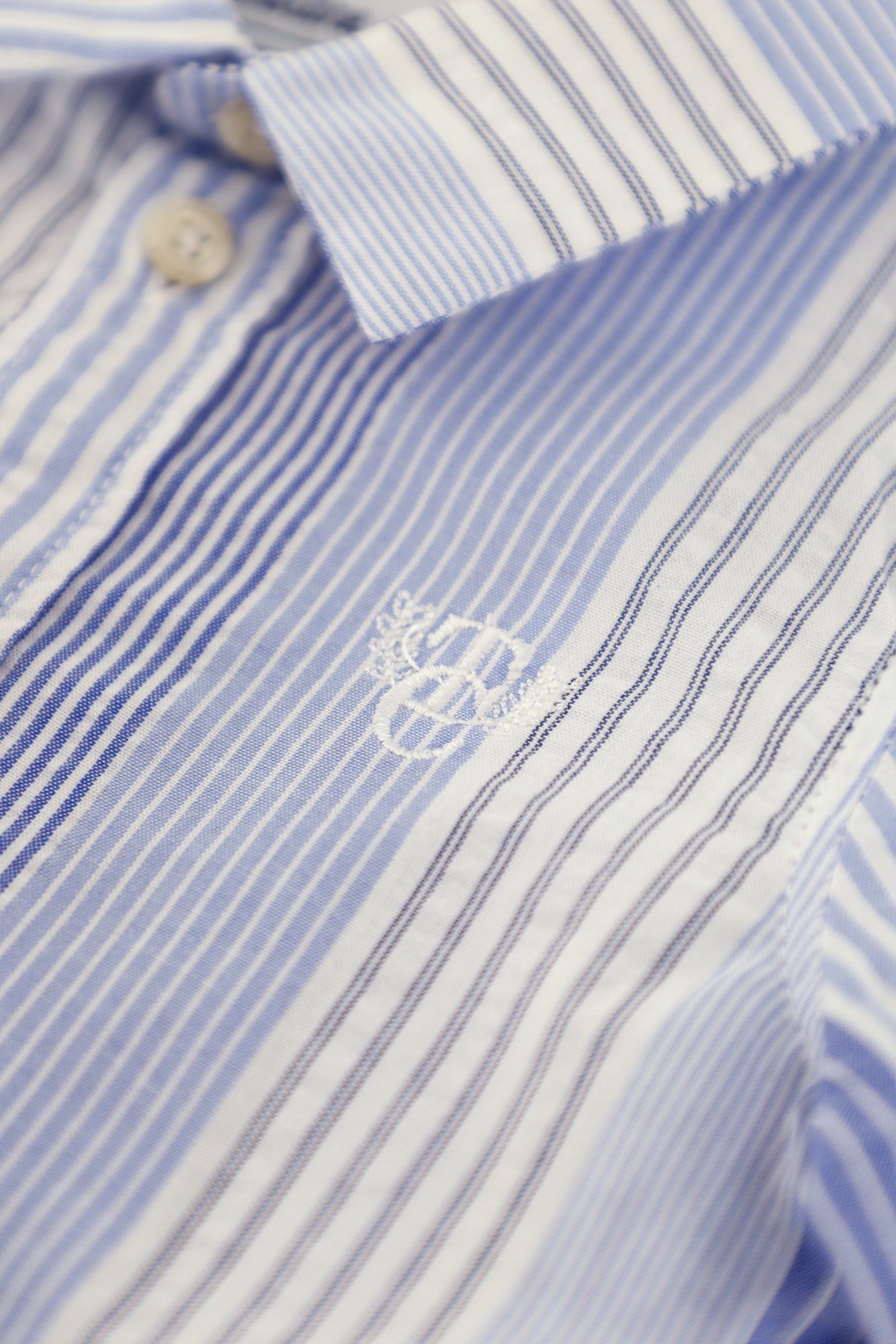 Shirt - Blau Streifens TC-Abzeichen