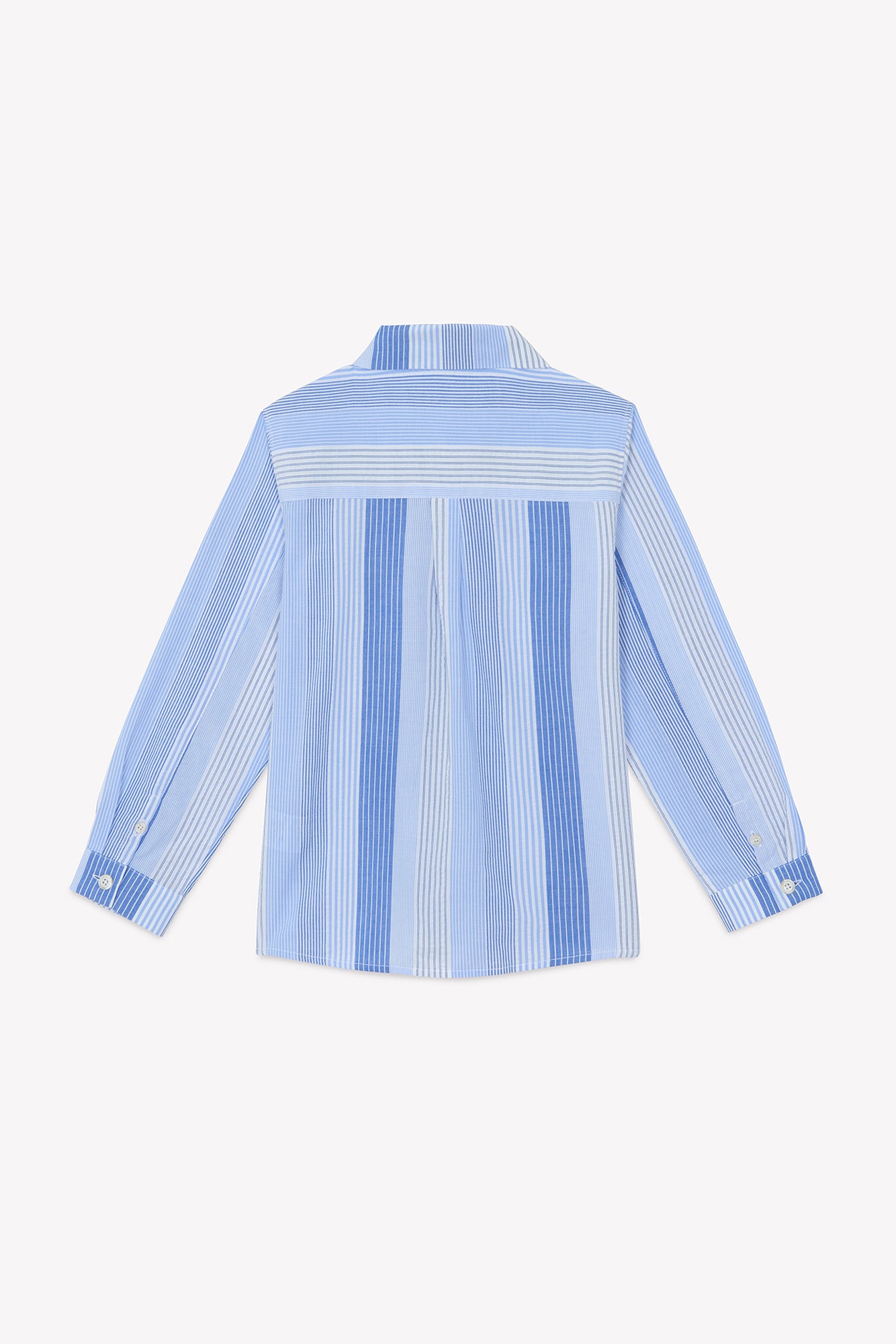 Shirt - Wit Streeps TC-badge