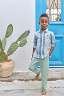 Shirt - Khaki Streifens TC-Abzeichen