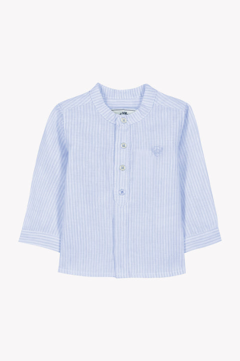 Chemise - Bleu nuage rayures - Image principale