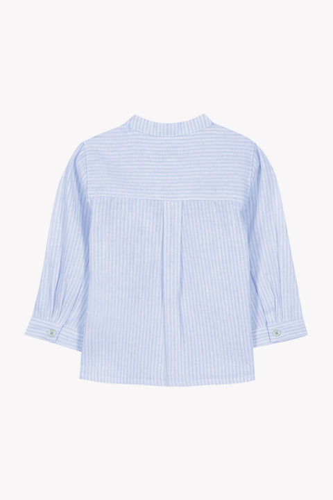 Chemise - Bleu nuage rayures - Image principale