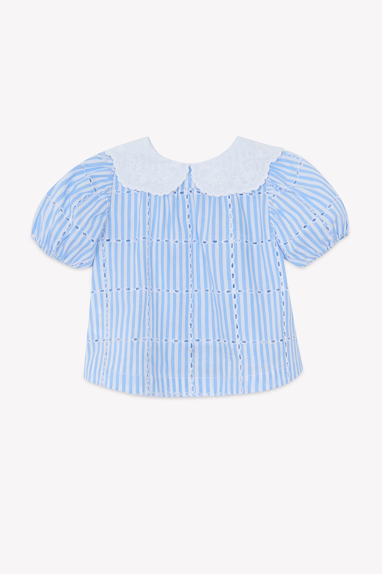 Túnica - Algodón azur Rayas