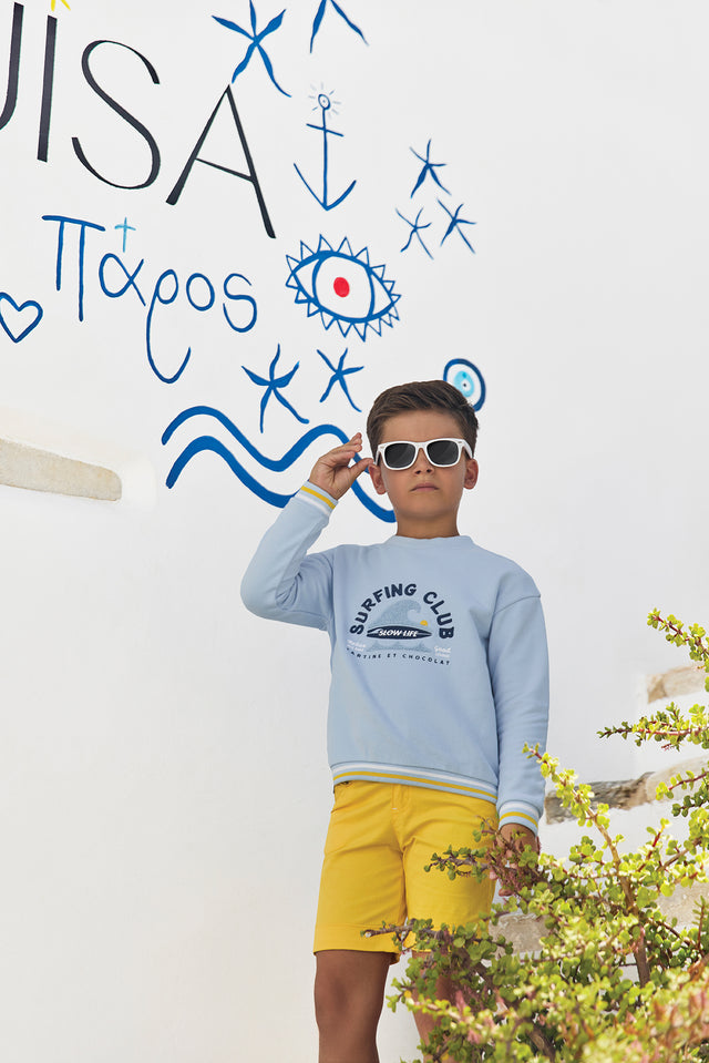 Short - Soleil coton bord de mer - Image principale