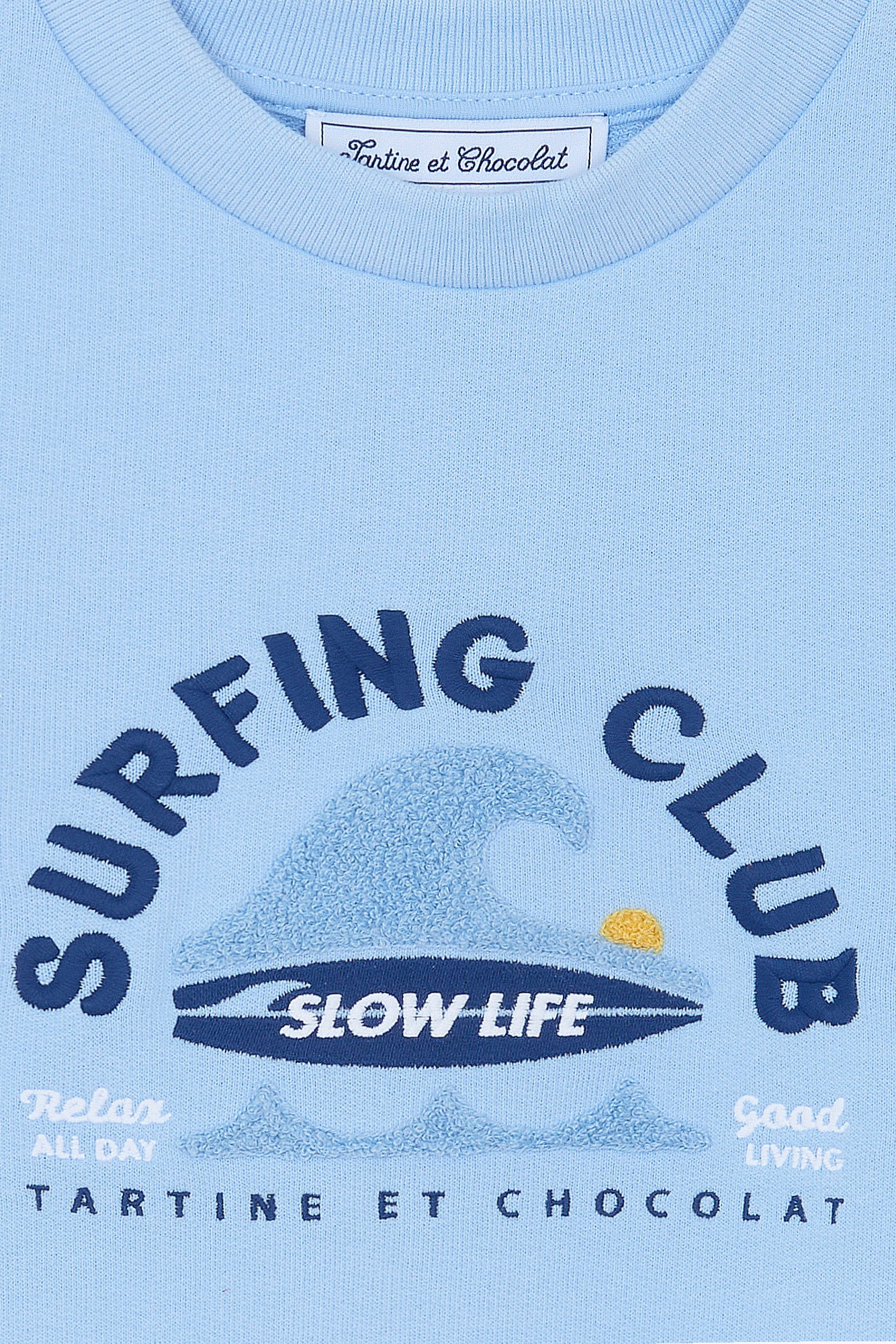 Sweatshirt - Blau Cloud Cotton Surfclub