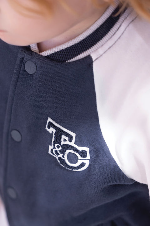 Gilet - Marine coton écusson TC - Image principale