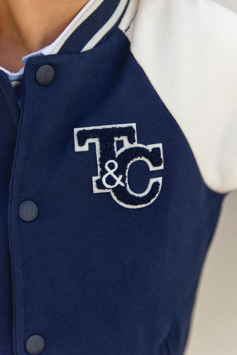 Cardigan - Marine - Image principale