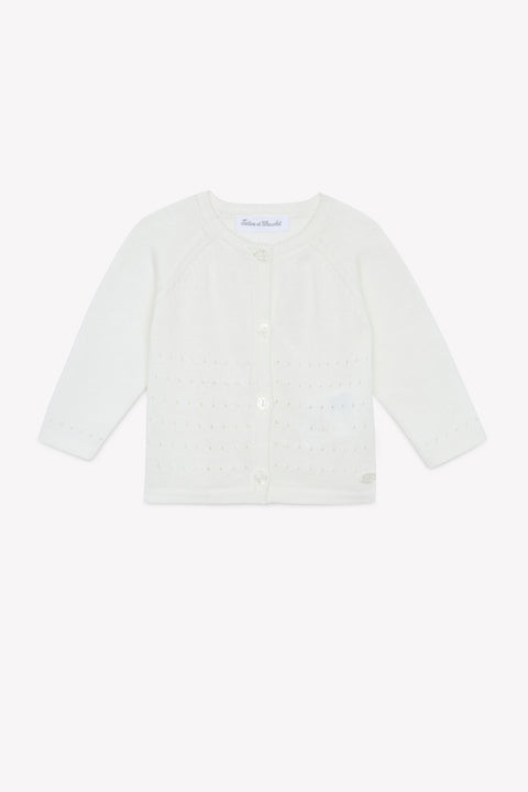 Gilet - Madreperla  cotone Festone - Image principale
