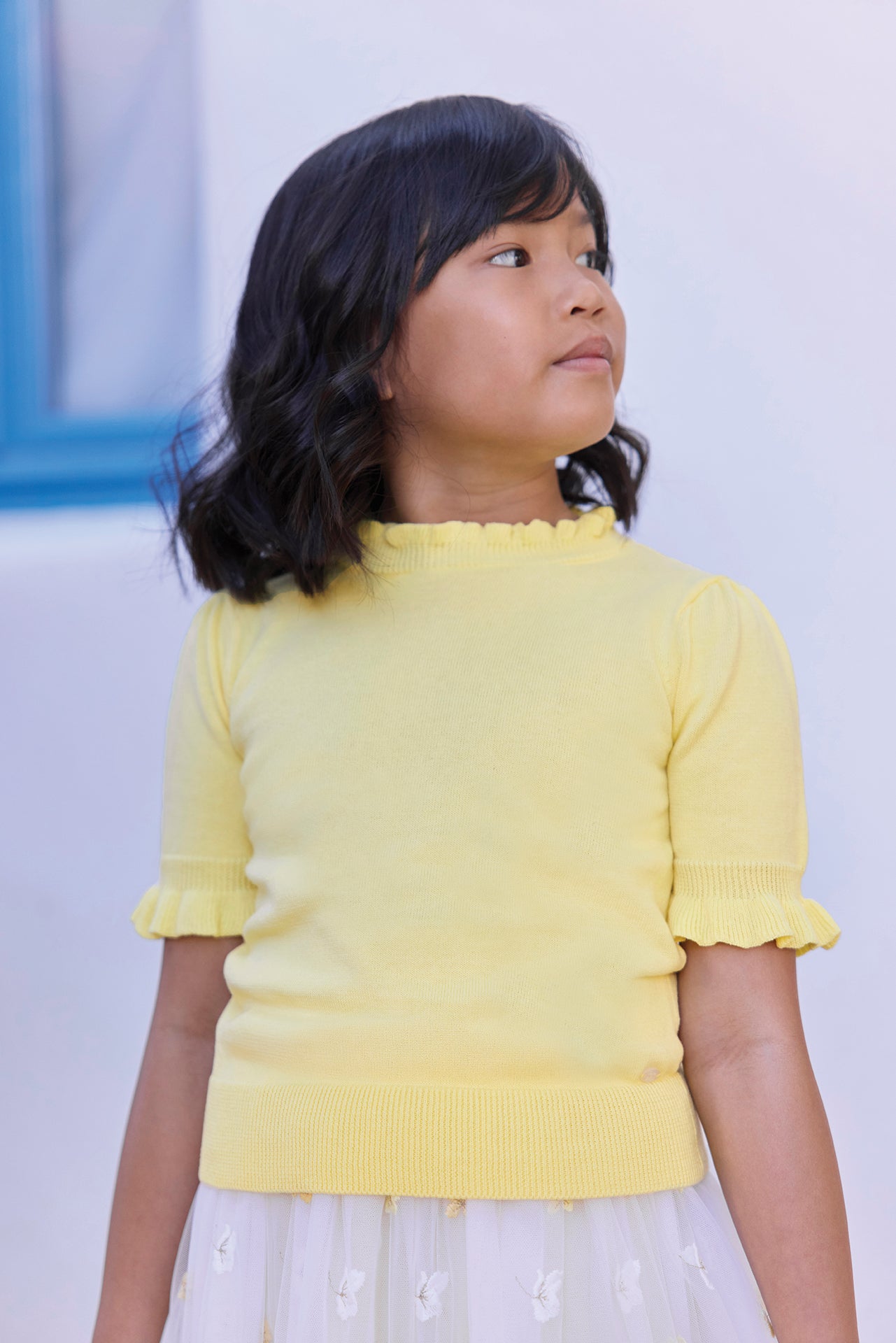 Strickjacke – Zitrusbaumwolle