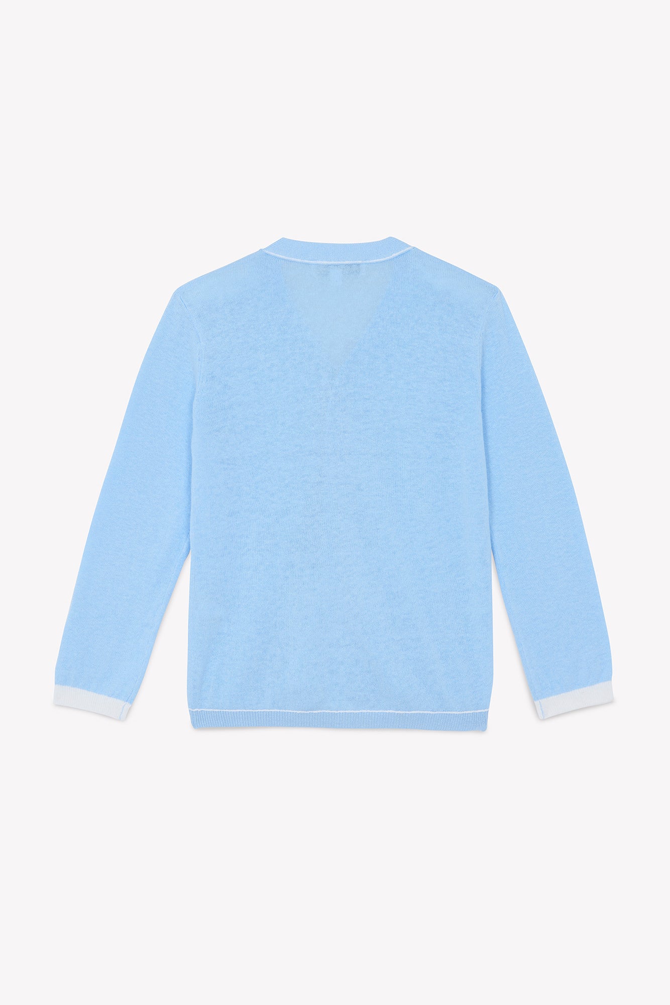 Weste - Blau Wolke Leinen