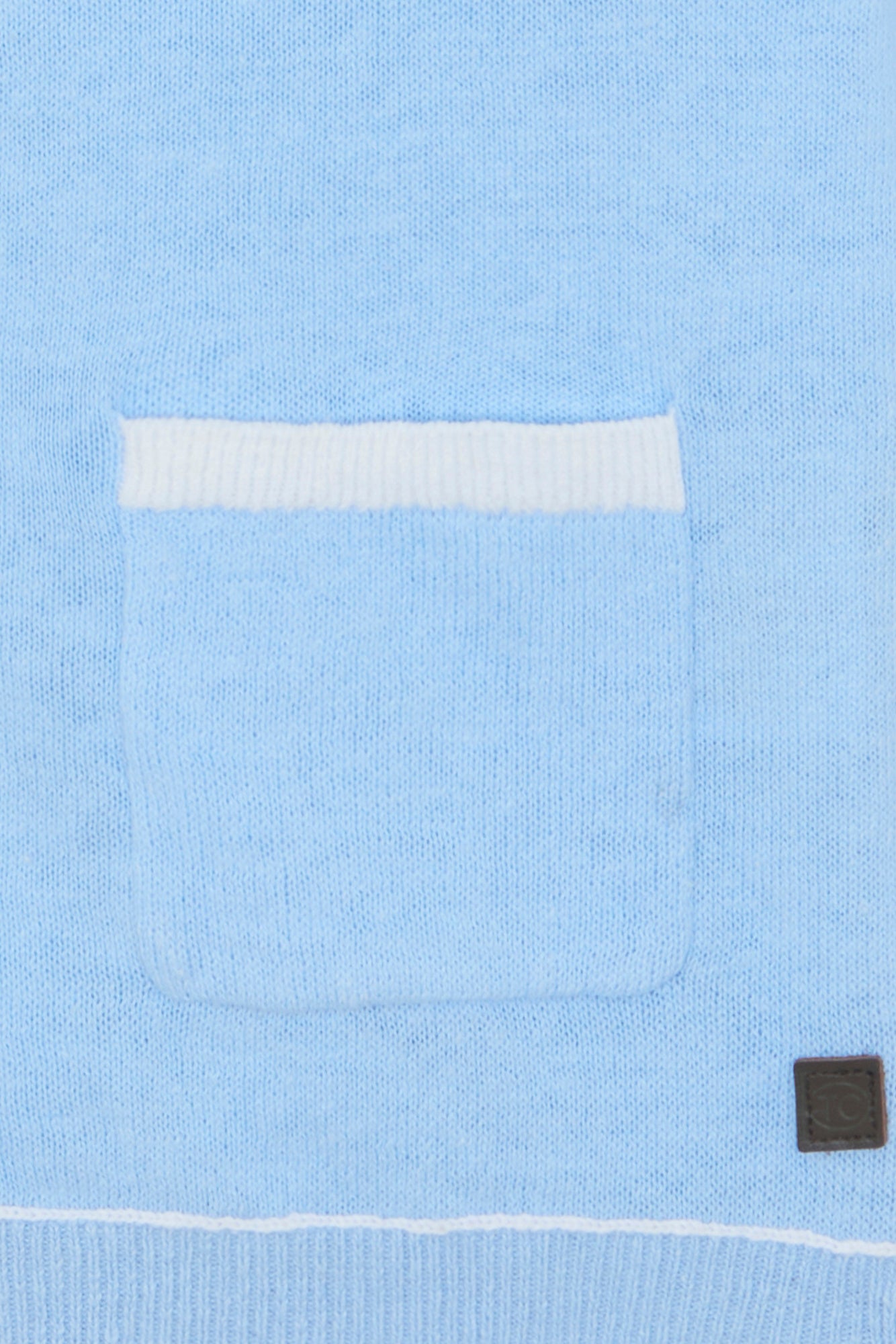 Weste - Blau Wolke Leinen