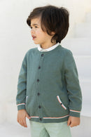 Cardigan - Cotton khaki