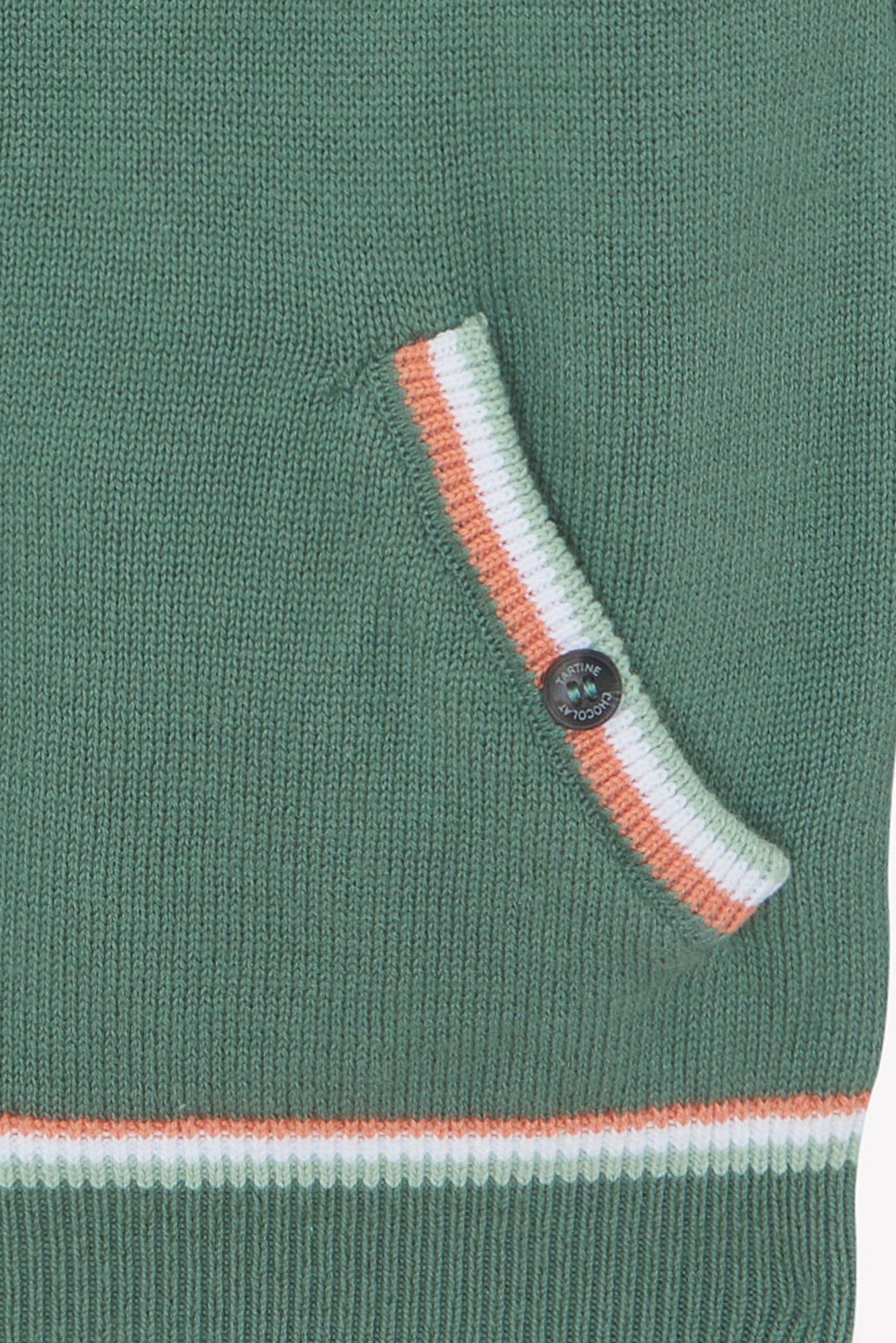 Weste – Khakifarbene Baumwolle