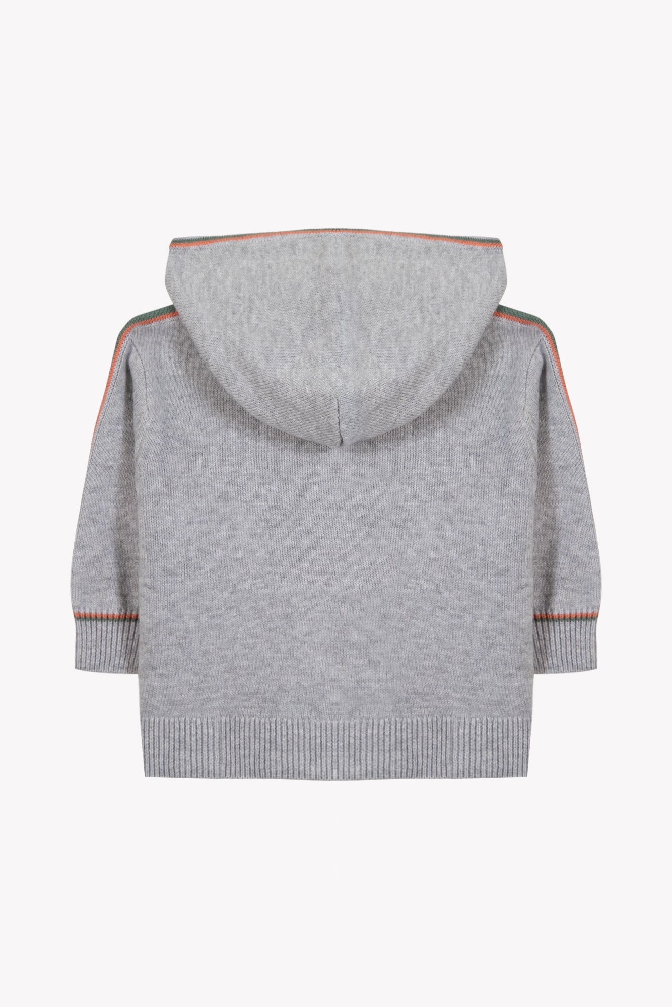Maglia - Grigio erica di cotone Cappuccio