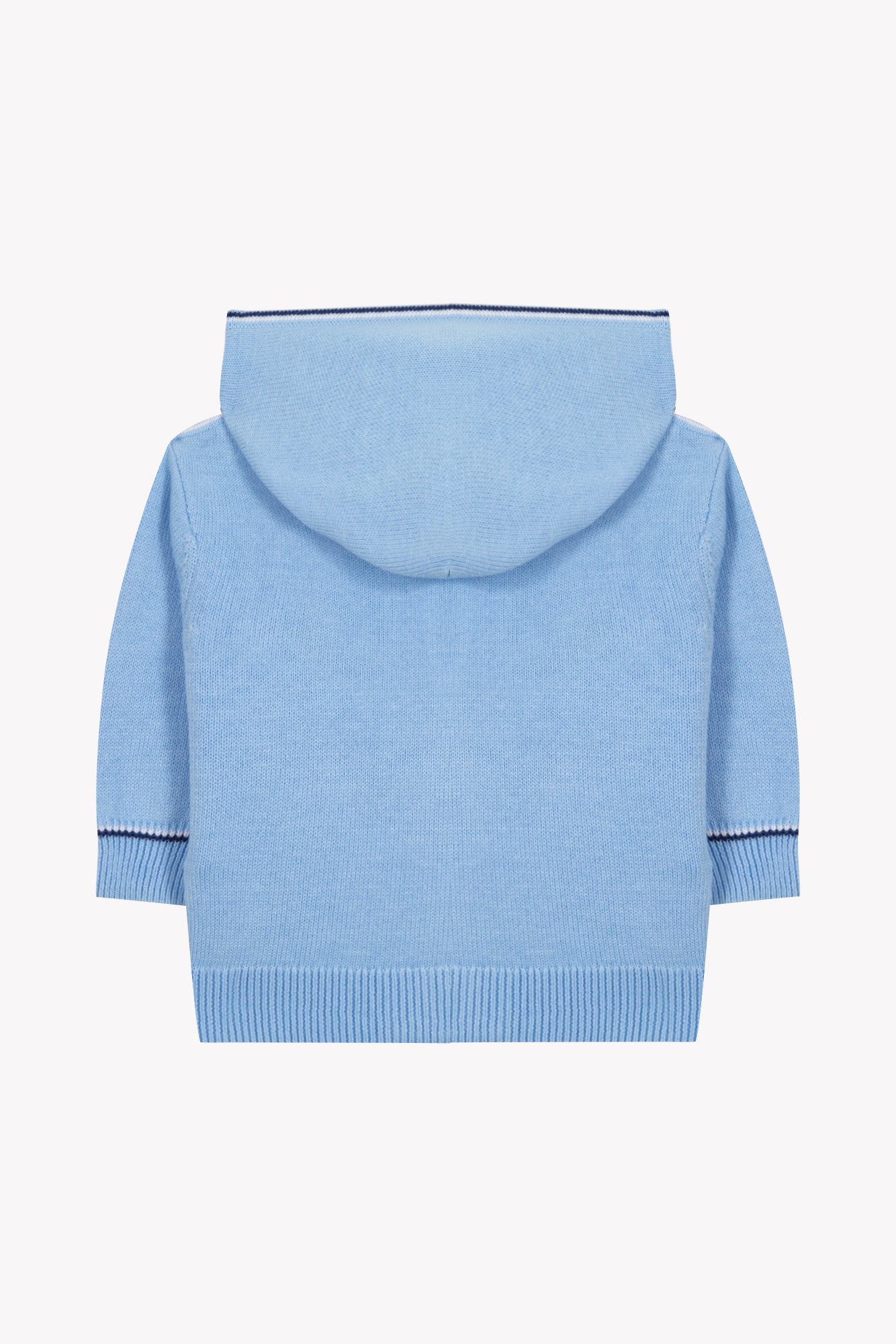 Maglia - Blu cotone nuvola Cappuccio