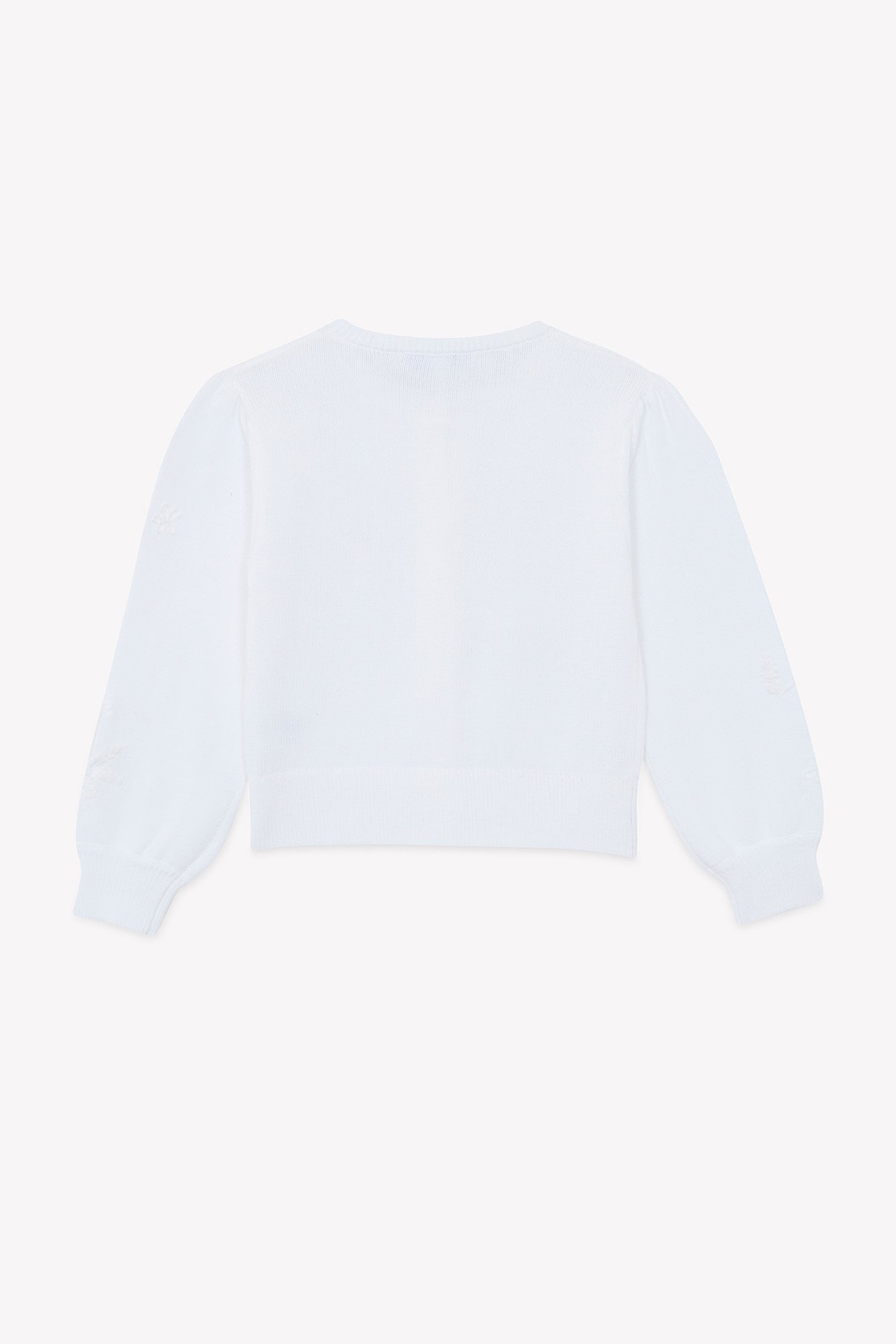 Vest - Wit Pofmouwen