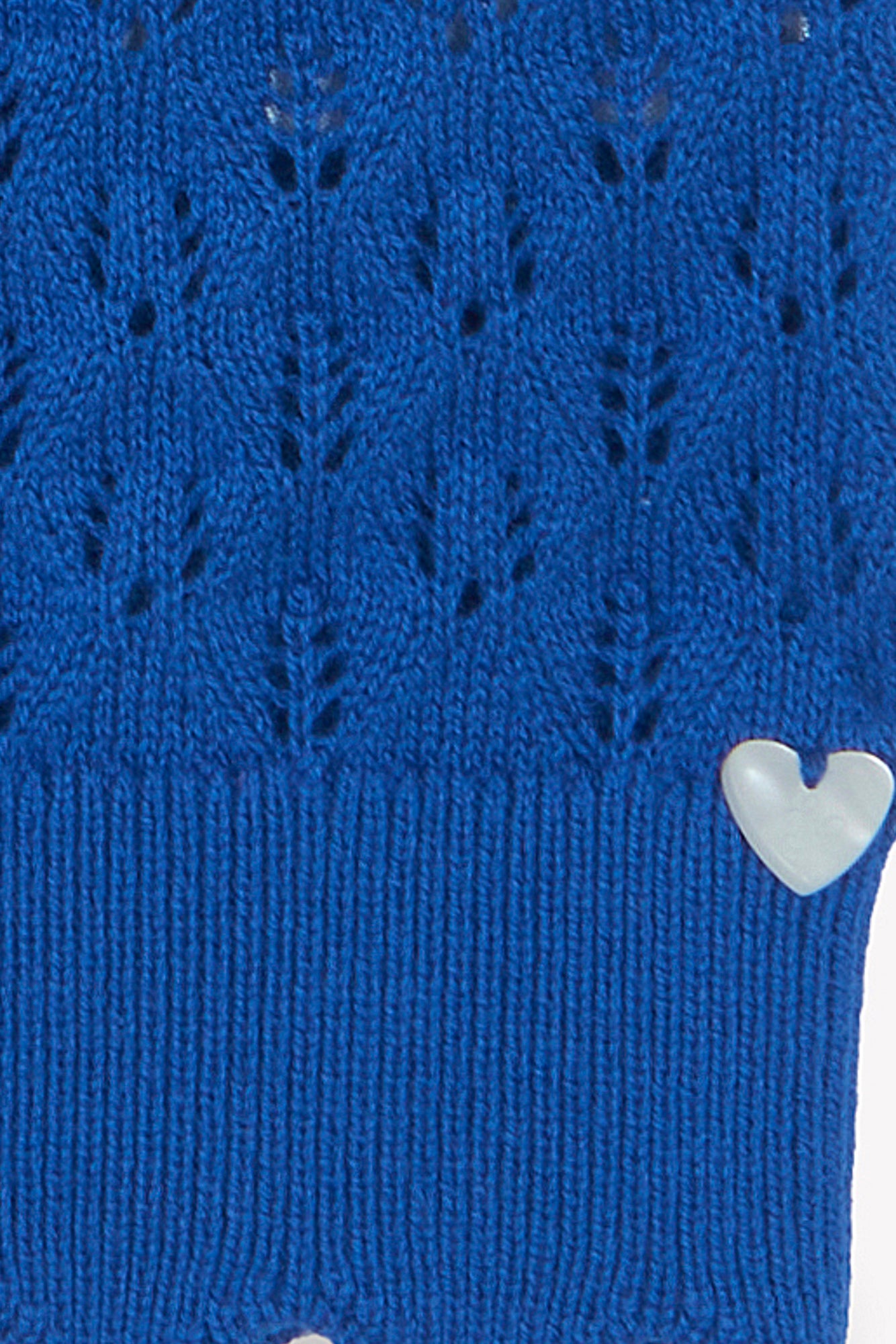 Trui - Blauw opengewerkt elektrisch