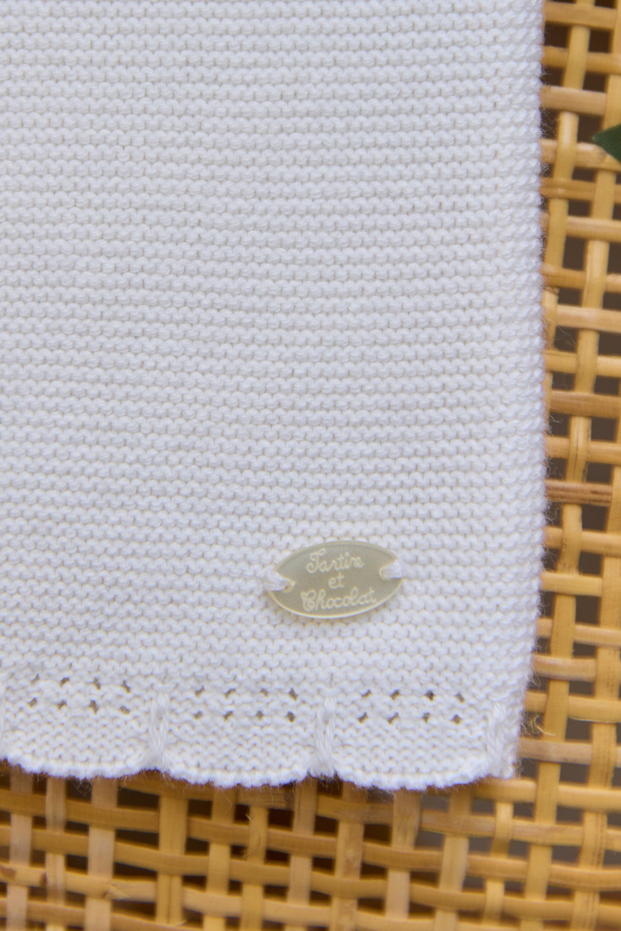 Trui - Wit Borduurwerk bloemig