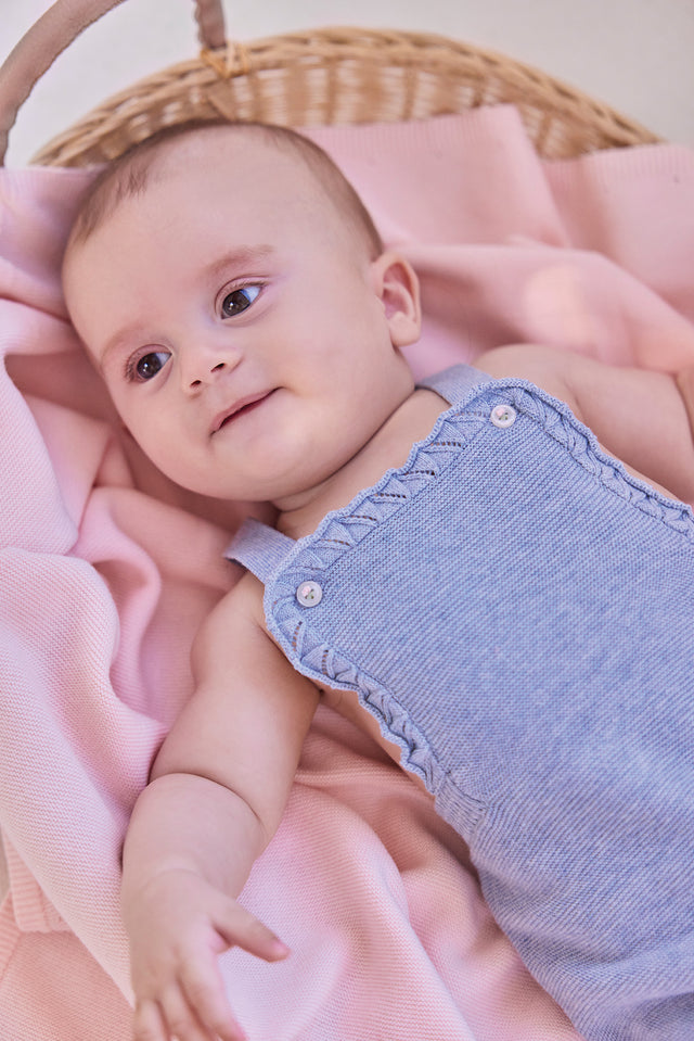 Overalls - Blau Baumwolle - Image principale