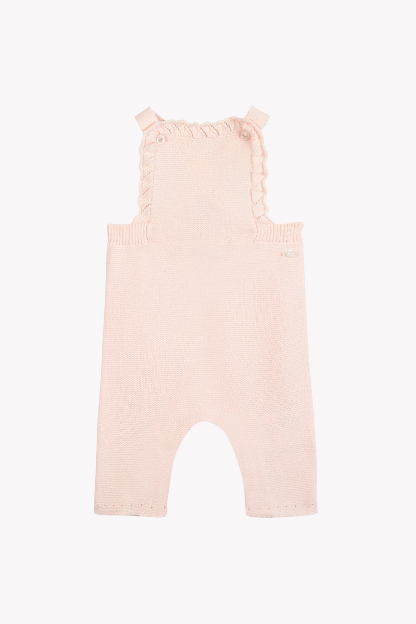 Overalls - Rosa Baumwollrand