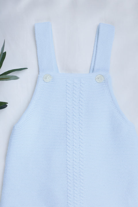Salopette - Bleu ciel coton - Image principale