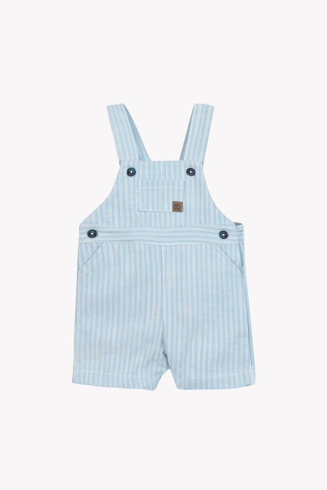 Korte overall - Blauw wolk Streeps - Image principale