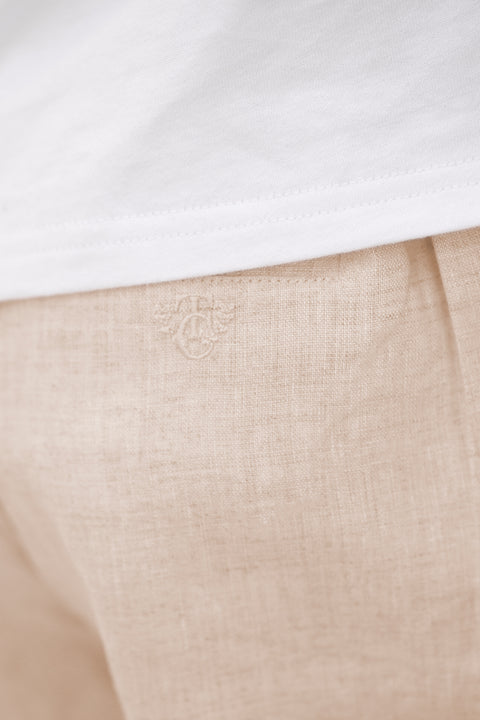 Pantaloni - Sabbia di lino Cerimonia - Image principale