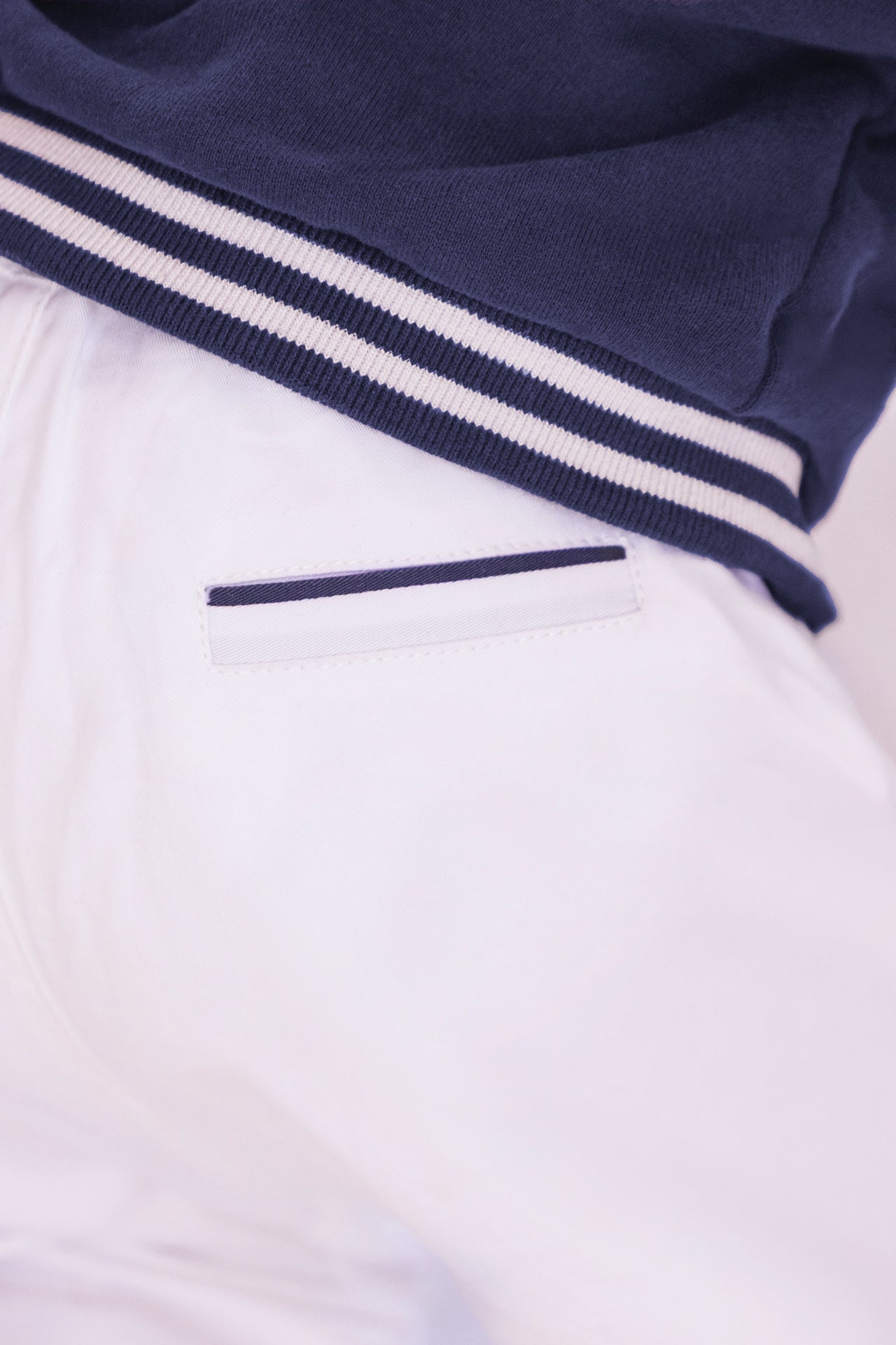 Trousers - White cotton Ceremony