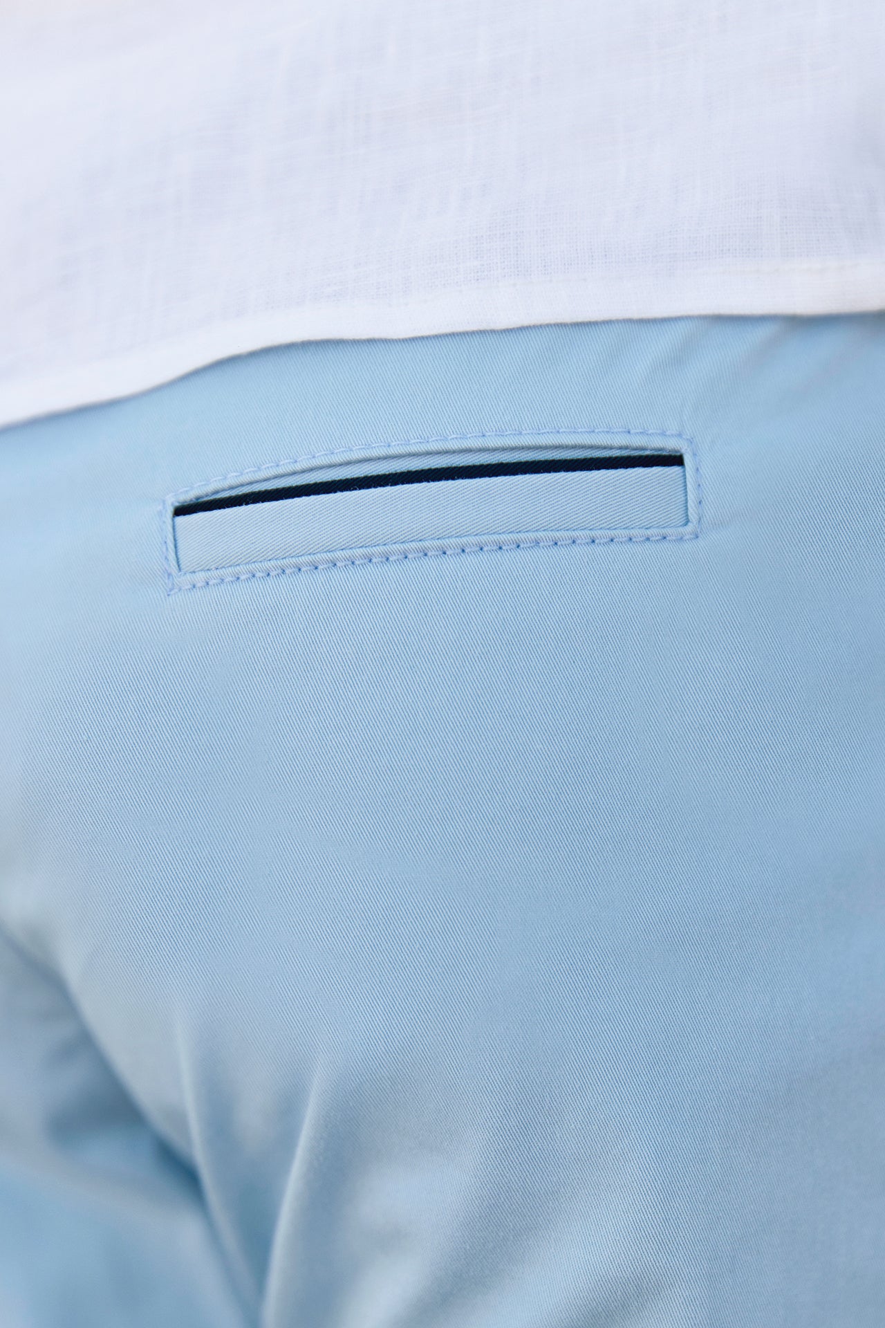 Hosen - Blau Wolkenbaumwolle Zeremonie