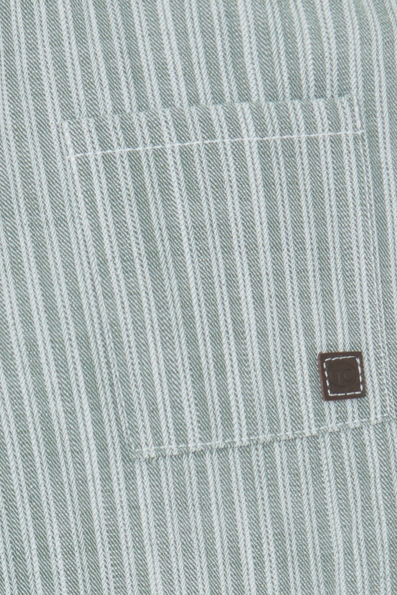 Hose – Khakifarbene Baumwolle Streifens