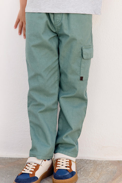 Pantalon - Kaki Coton - Image principale