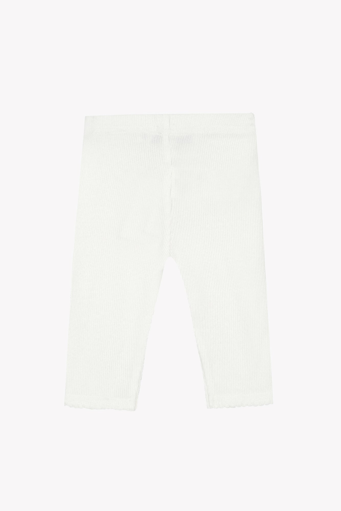 Leggings - Ecru Baumwolle