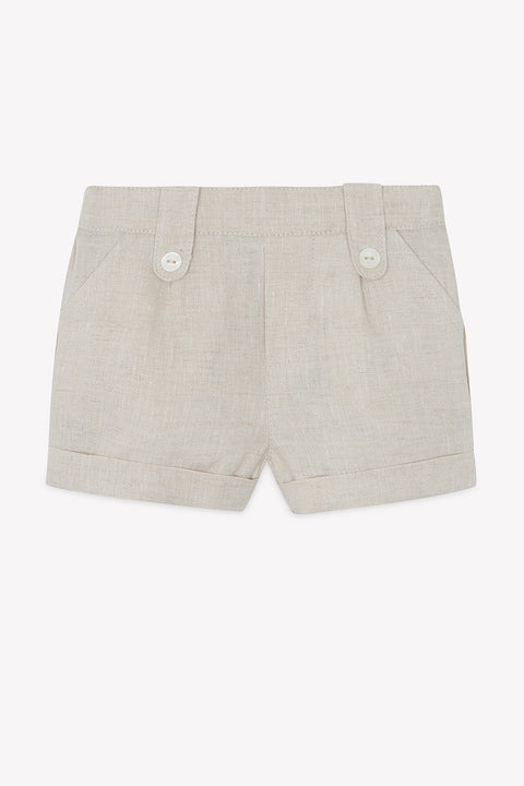 Short - Sand Linen - Image principale