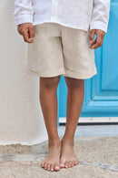 Kurze Hose - Sand Leinen Zeremonie