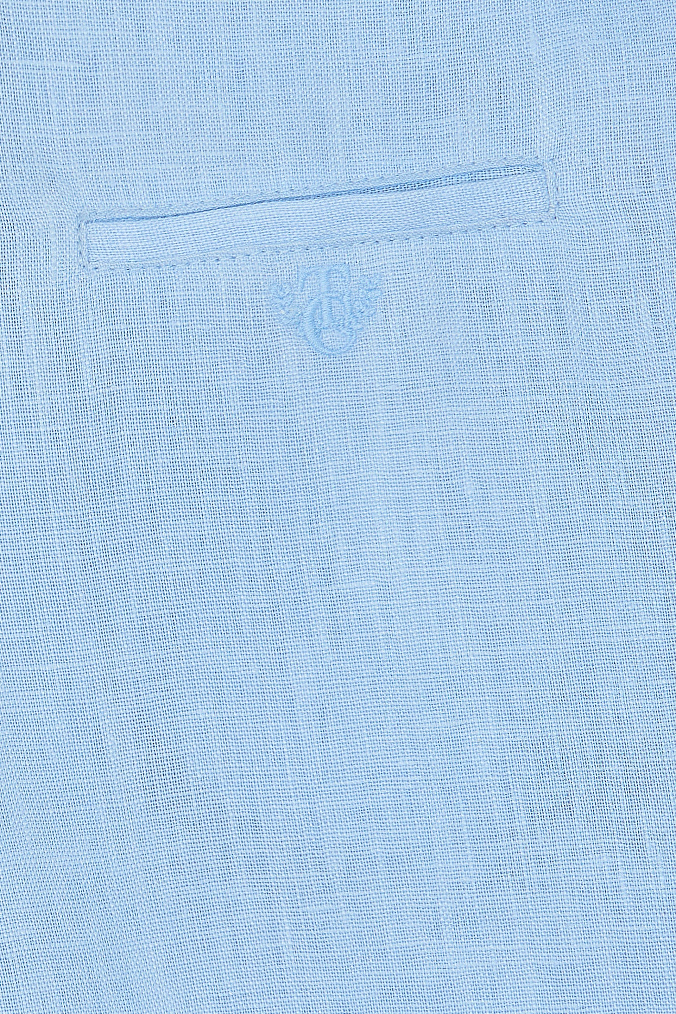 Kurze Hose - Blau Wolke Leinen Zeremonie