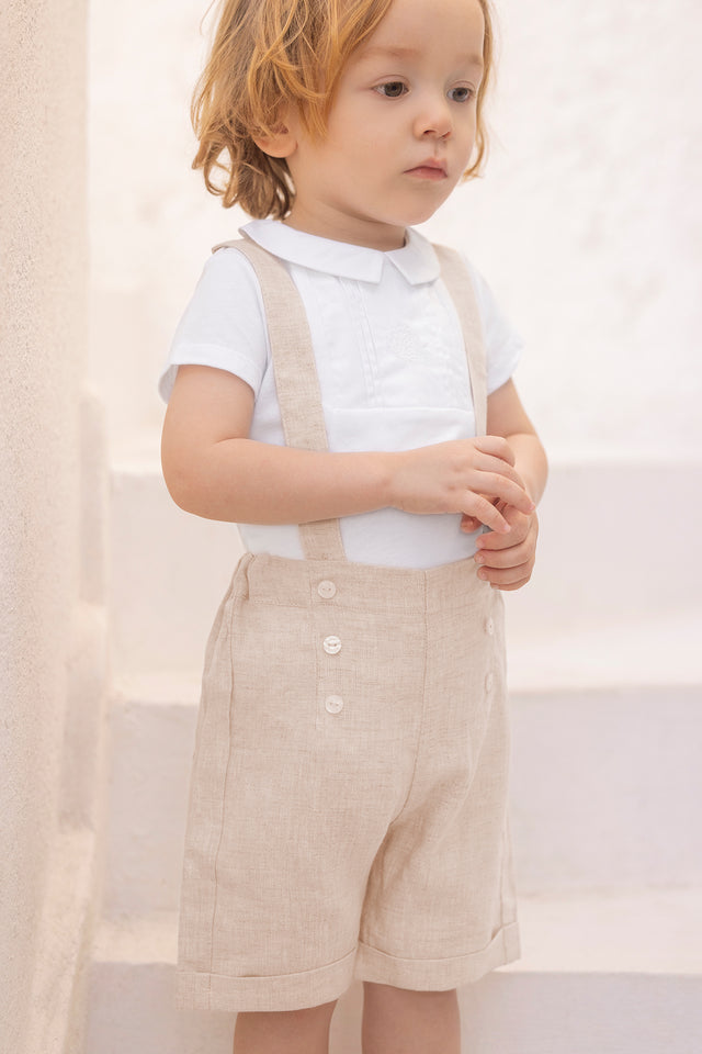 Salopette - Sabbia di lino - Image principale