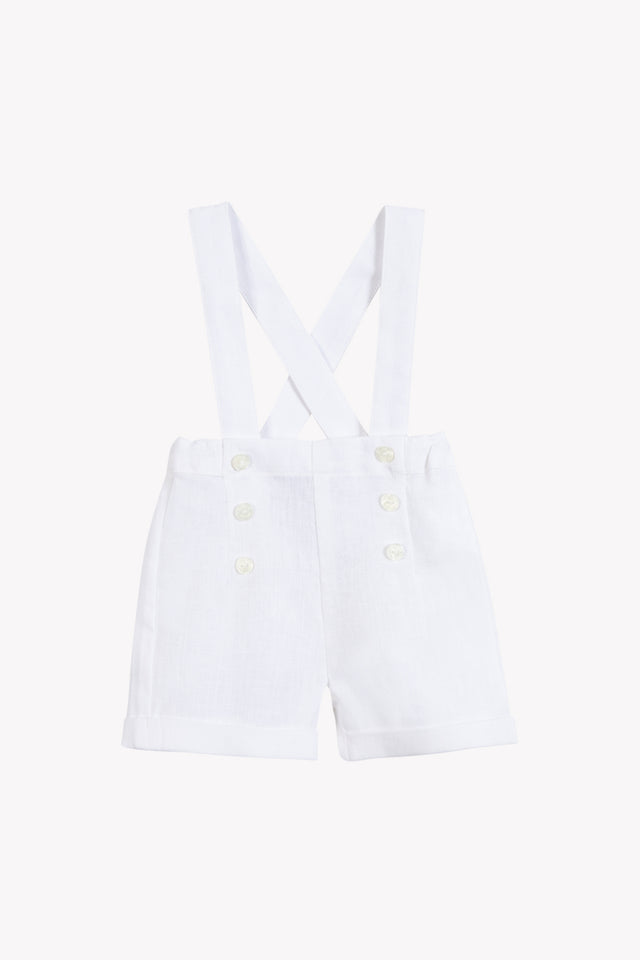 Overalls - Weiss Leinen - Image principale