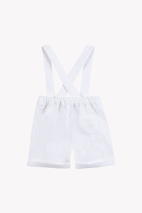Overalls - Weiss Leinen - Image principale